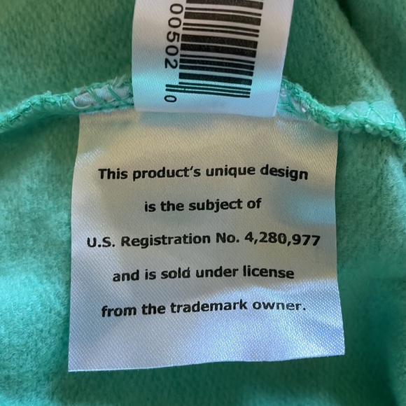 Cape Cod Spirit Hoodie Aqua Mint Unisex Medium Oversized - Picture 7 of 7